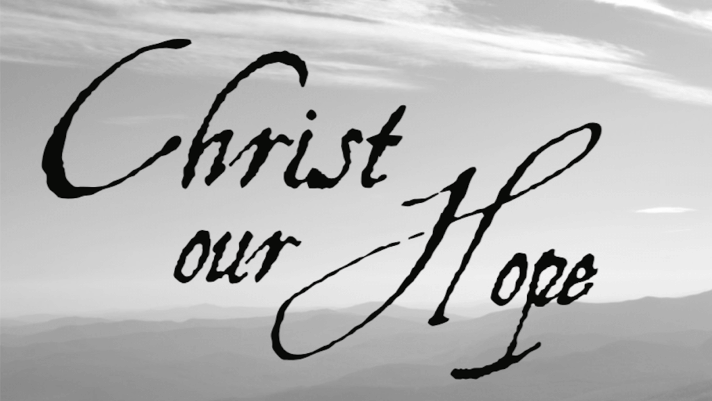 Christ our Hope Declaration of the 2018 Synod of the Diocese of