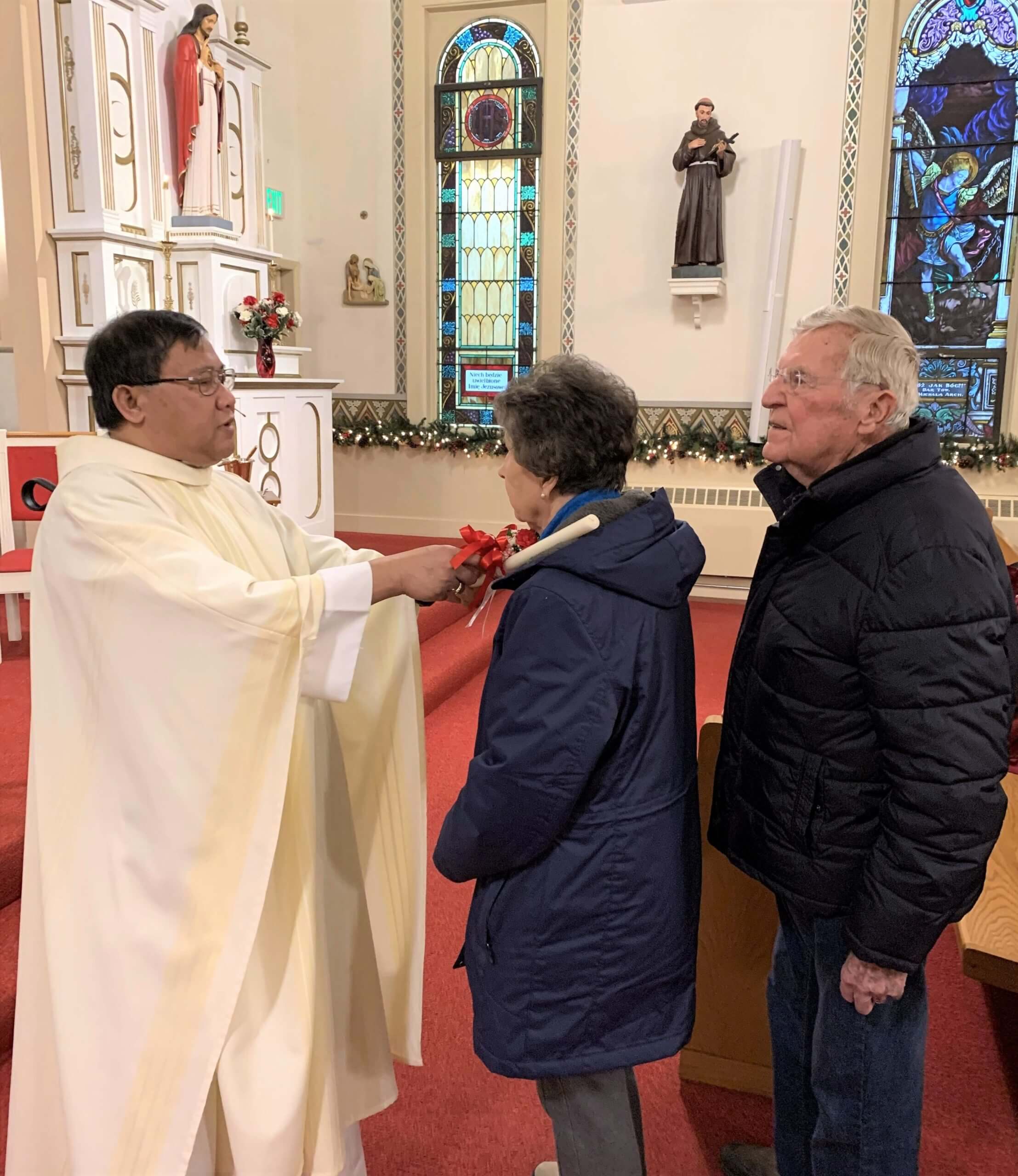 Blessing of throats Roman Catholic Diocese of Burlington