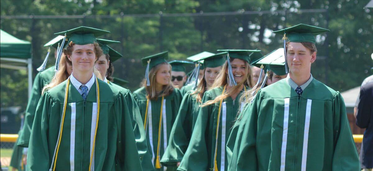 Rice Memorial High School graduation Roman Catholic Diocese of Burlington