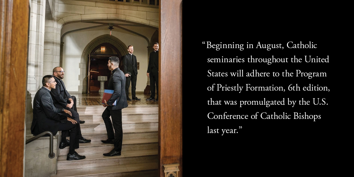 The seminary process at a glance - Roman Catholic Diocese of Burlington