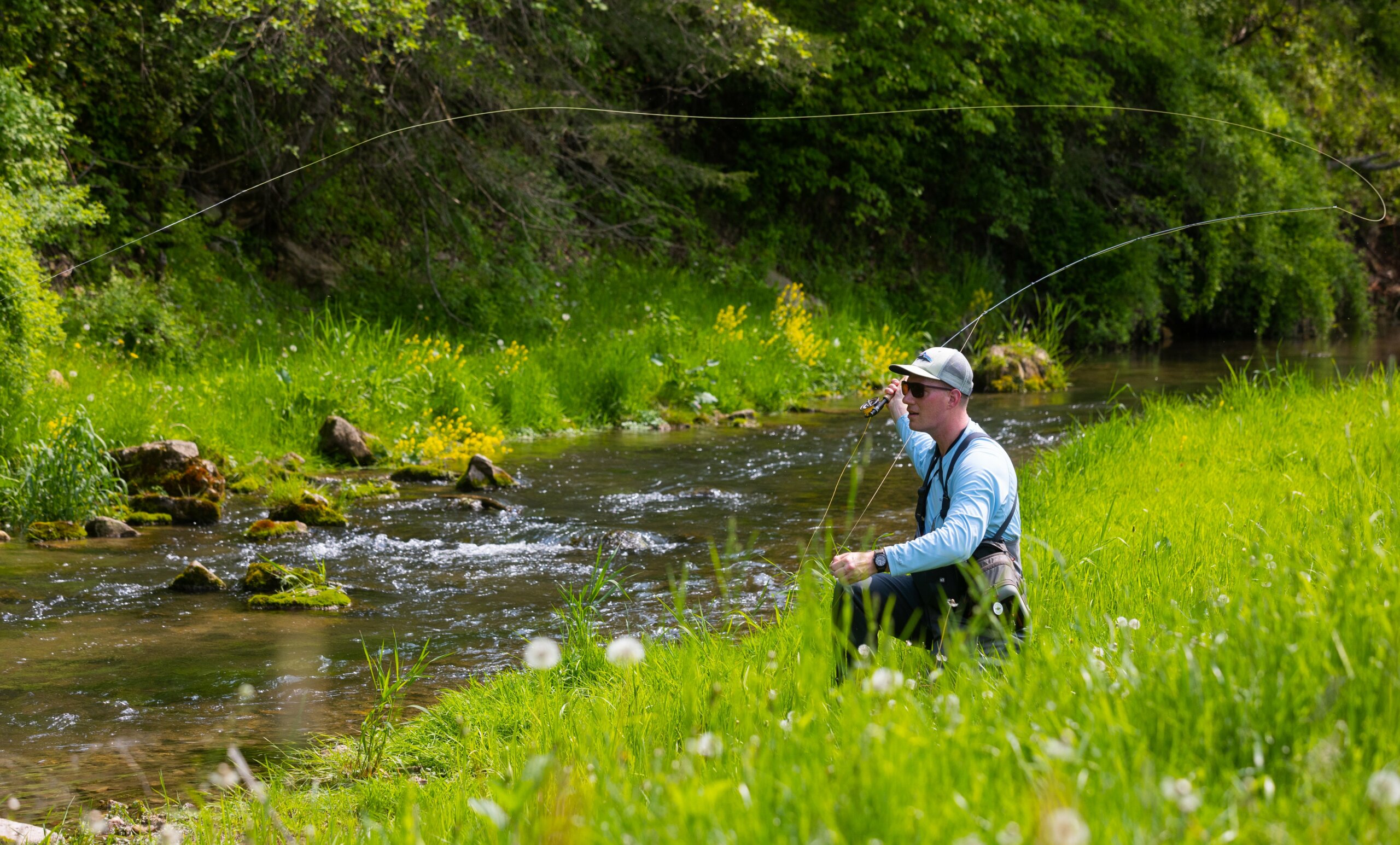 Minnesota priest casts for souls as he leads men's fly fishing